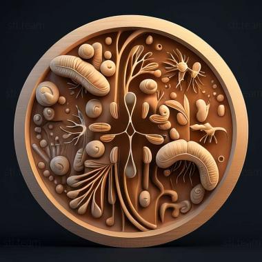 3D model Bacteria (STL)